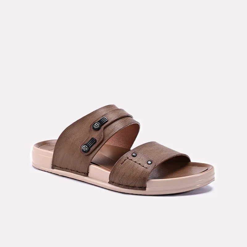 Khaki Comfy Casual Slippers Men