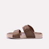 Khaki Comfy Casual Slippers for Men