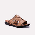 Khaki Mens Casual Slippers