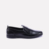 kingston mens black slip on dress shoes