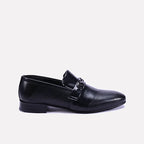 kingswell mens slip on black dress shoes