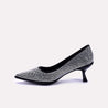 kirkland black fancy pumps for womens