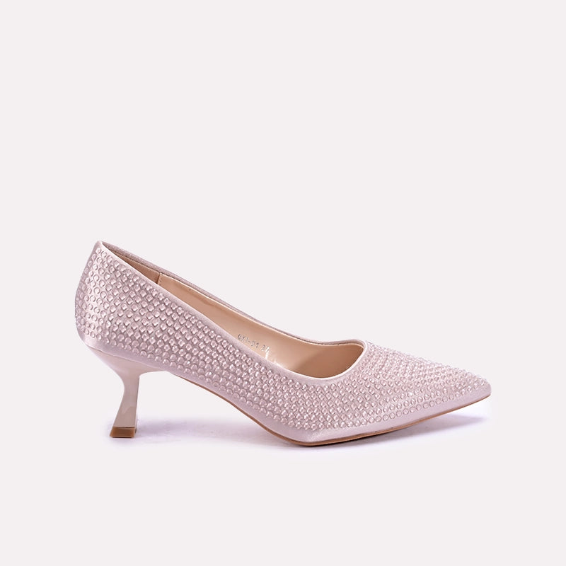 kirkland womens peach fancy pumps