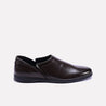 landon mens brown slip on dress shoes