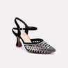 lantia black bridal pumps