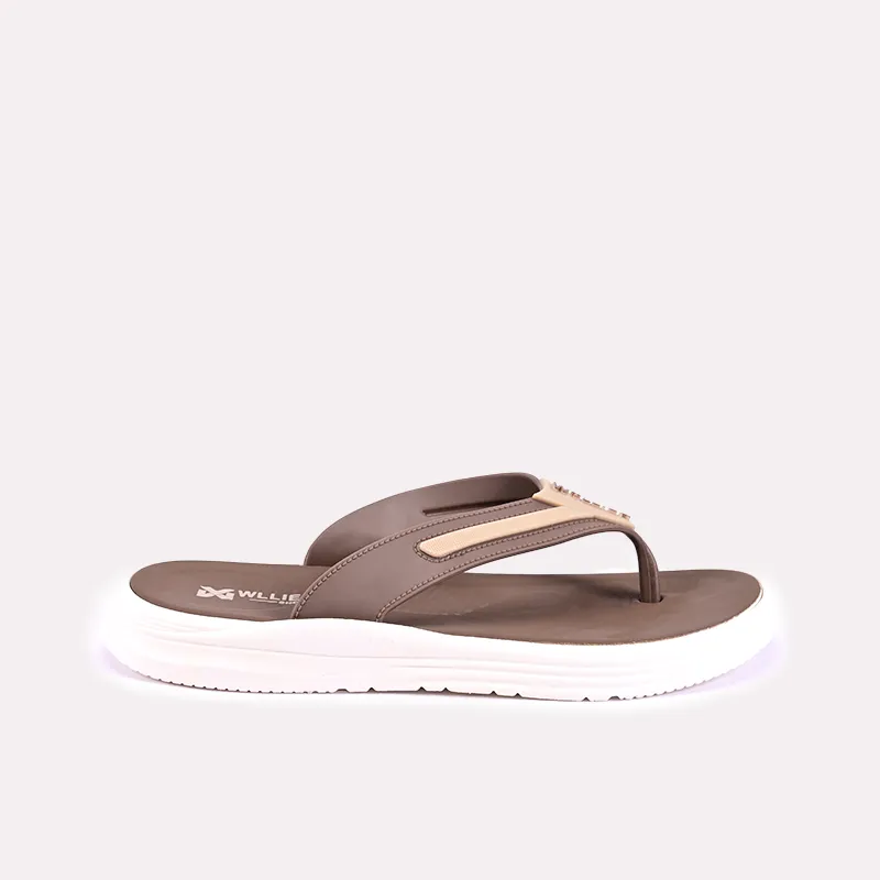 larkson men brown casual flip flops