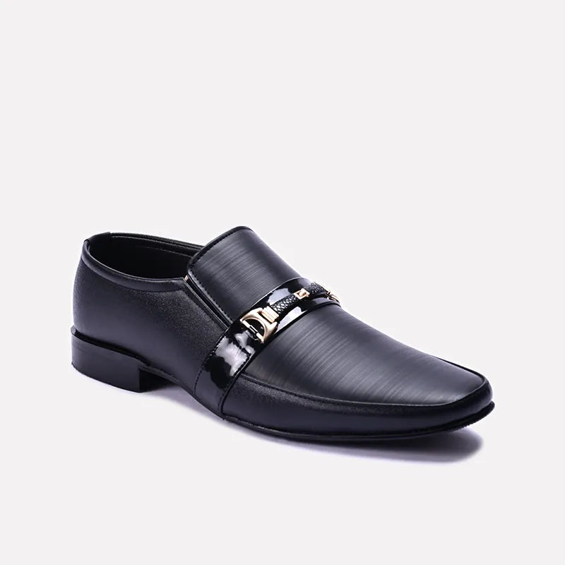 legend black formal shoes