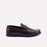 legend mens brown formal horsebit loafers