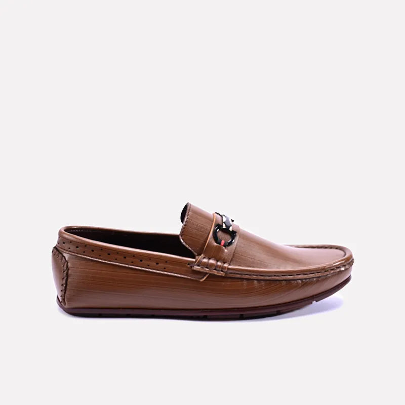 legion mens mustard formal horsebit loafers