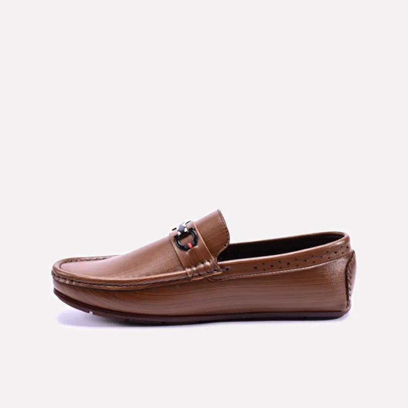 legion mustard formal horsebit loafers for men
