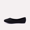 leona black fancy pumps for women