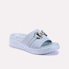 liana blue comfy slippers