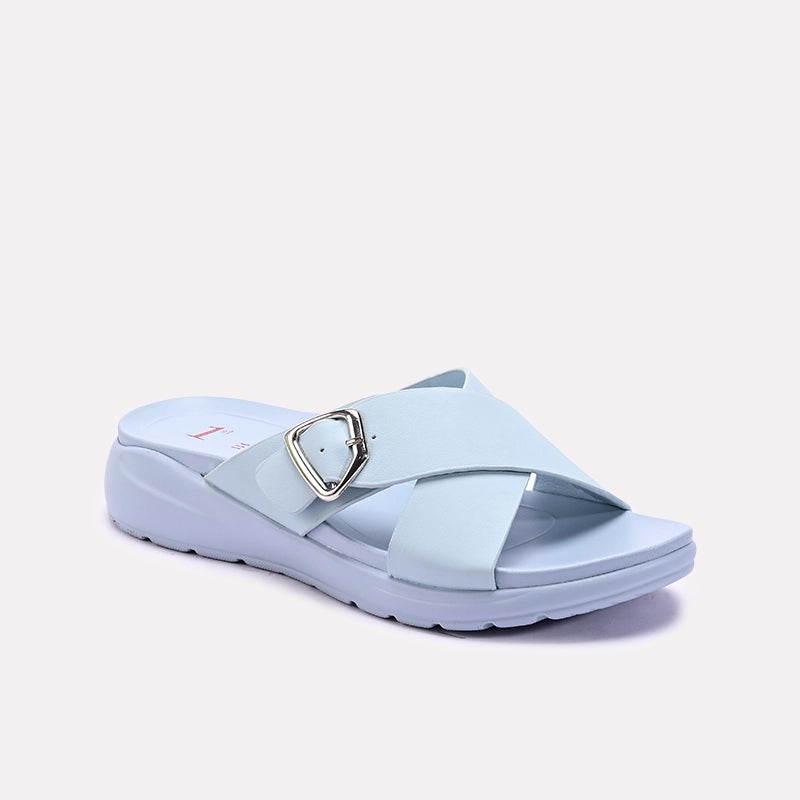 Light Blue Casual Slipper 0413327