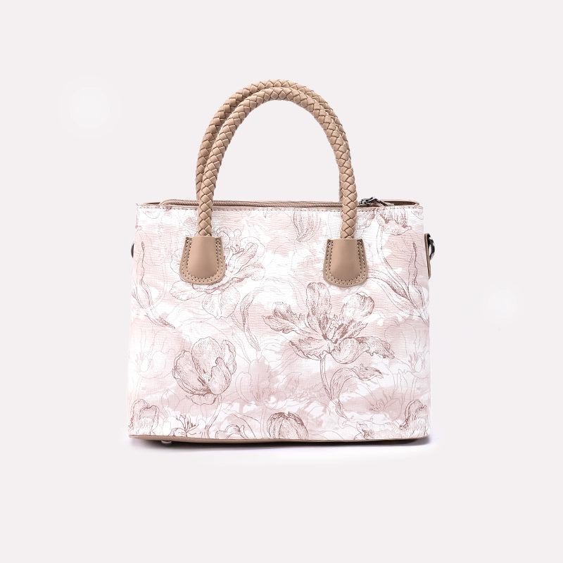 Womens Light Brown Casual Shoulder Bag
