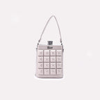 Light Gray Casual Hand Bags
