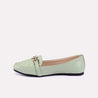 lilac light green casual pumps for women