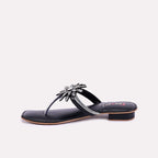 lillian black fancy slippers for women
