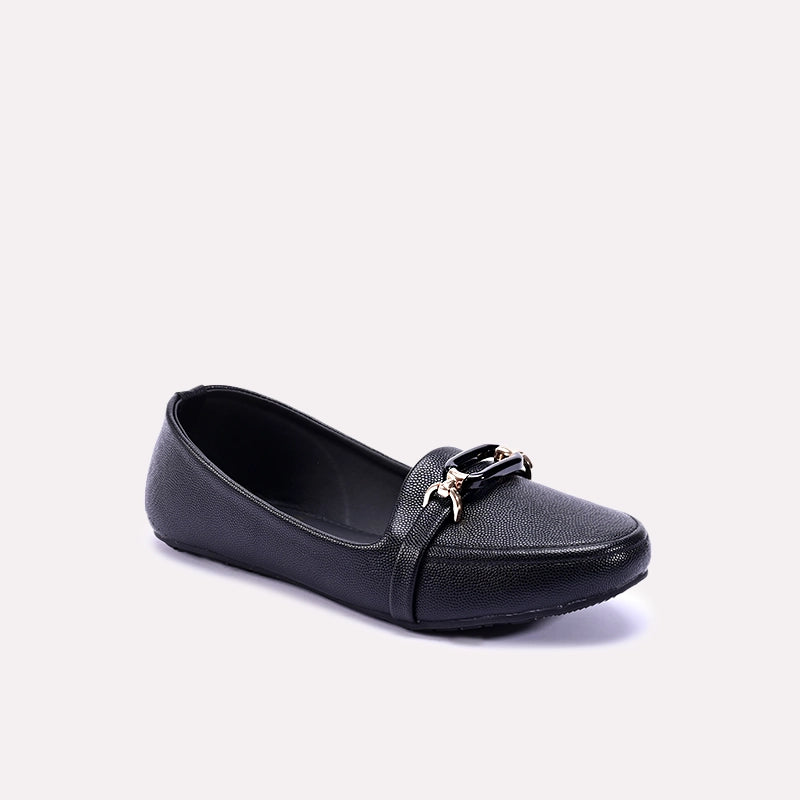 lucienne black casual pumps