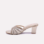 lumiere fawn fancy heel slippers for women