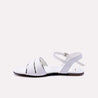 lupita white casual sandals for women