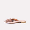 luster peach fancy pumps for womens