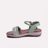 madeline light green fancy sandals for women