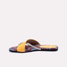 madison yellow fancy slippers for women