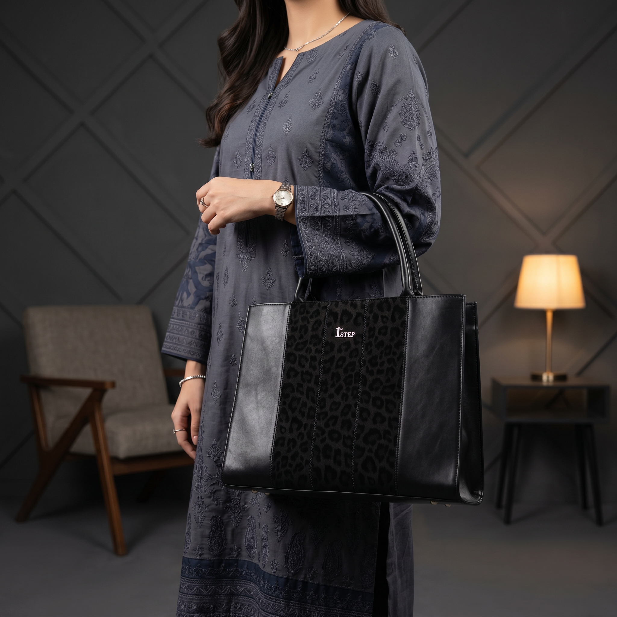Casual Shoulder Bag Black 0331781