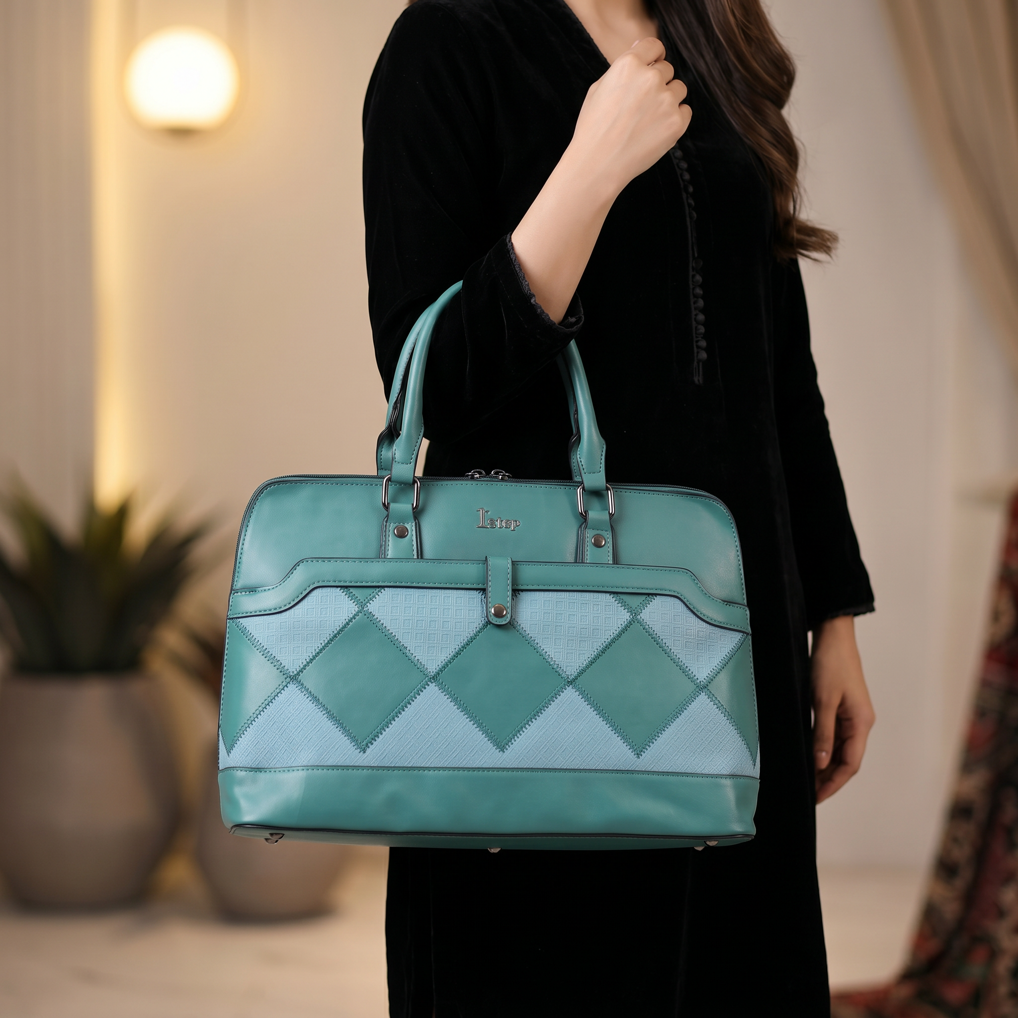 Casual Shoulder Bag Green 0331782