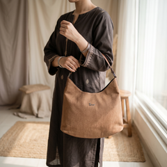 Casual Shoulder Bag Light Brown 0331767