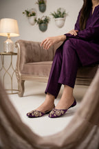 Fancy Khussa Purple 0460033