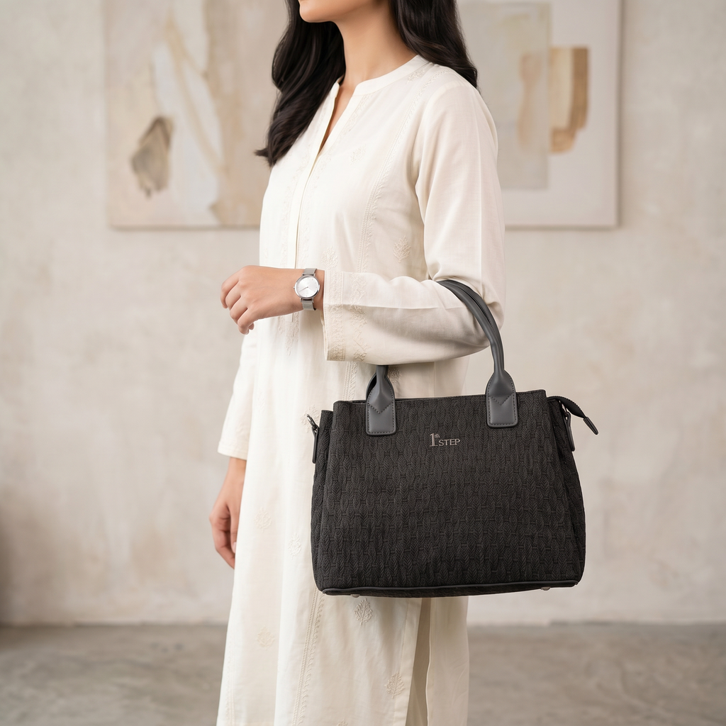 Casual Shoulder Bag Gray 0331756