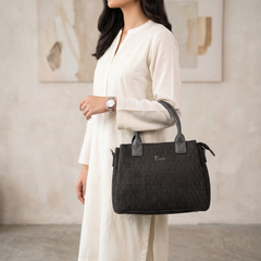 Casual Shoulder Bag Gray 0331756