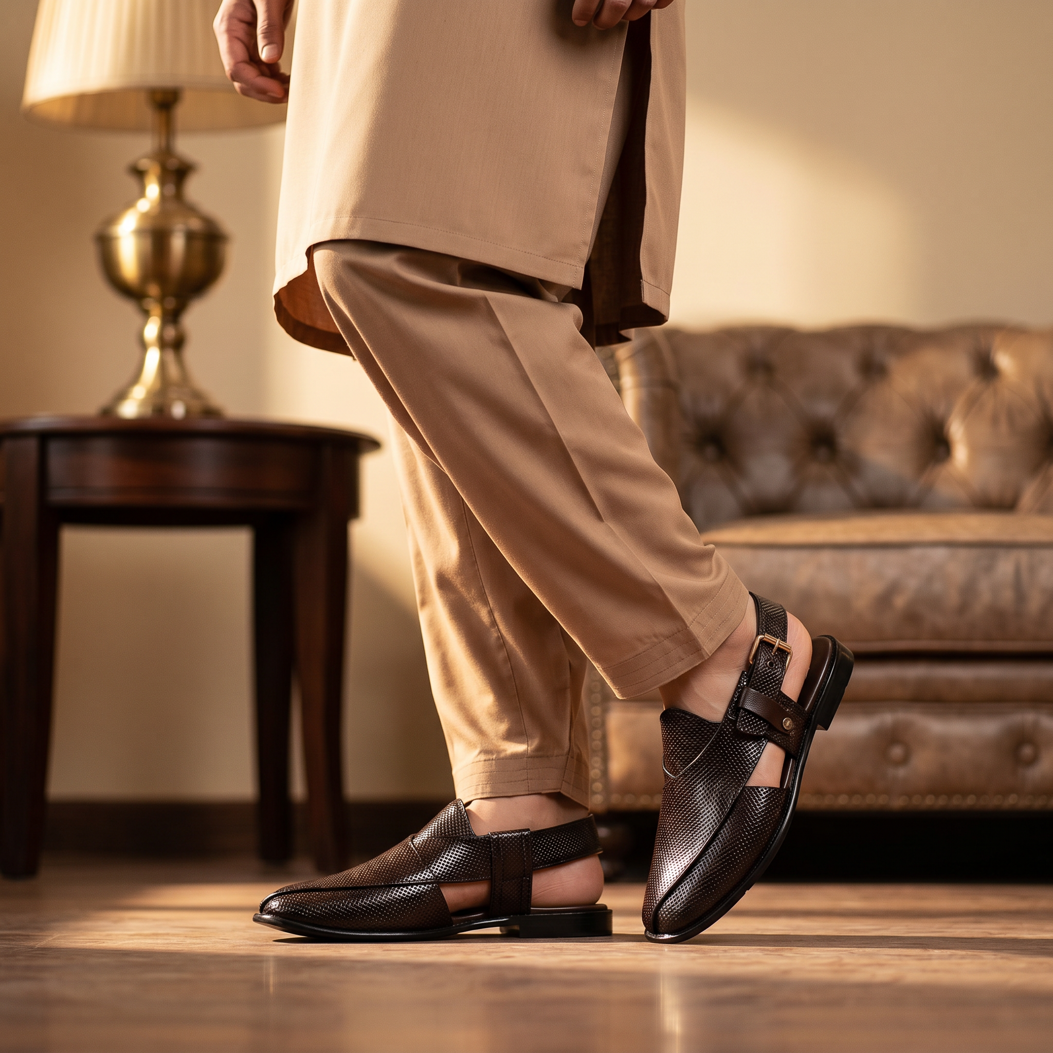 Peshawari Sandal Brown 0141426