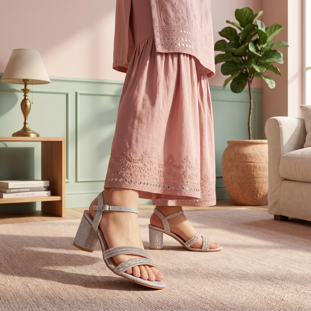 Fancy Sandal Silver 0421837