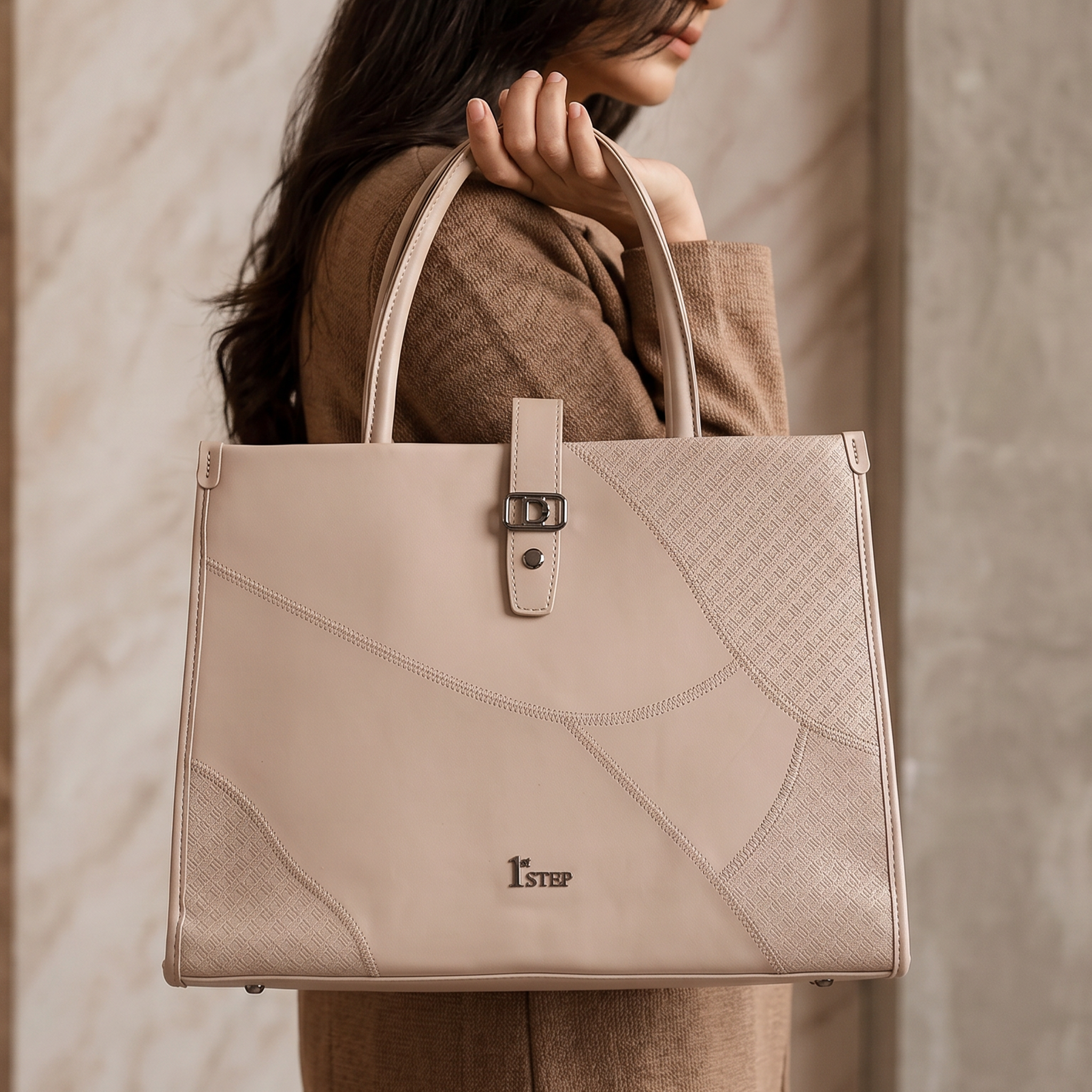 Casual Shoulder Bag Beige 0331775