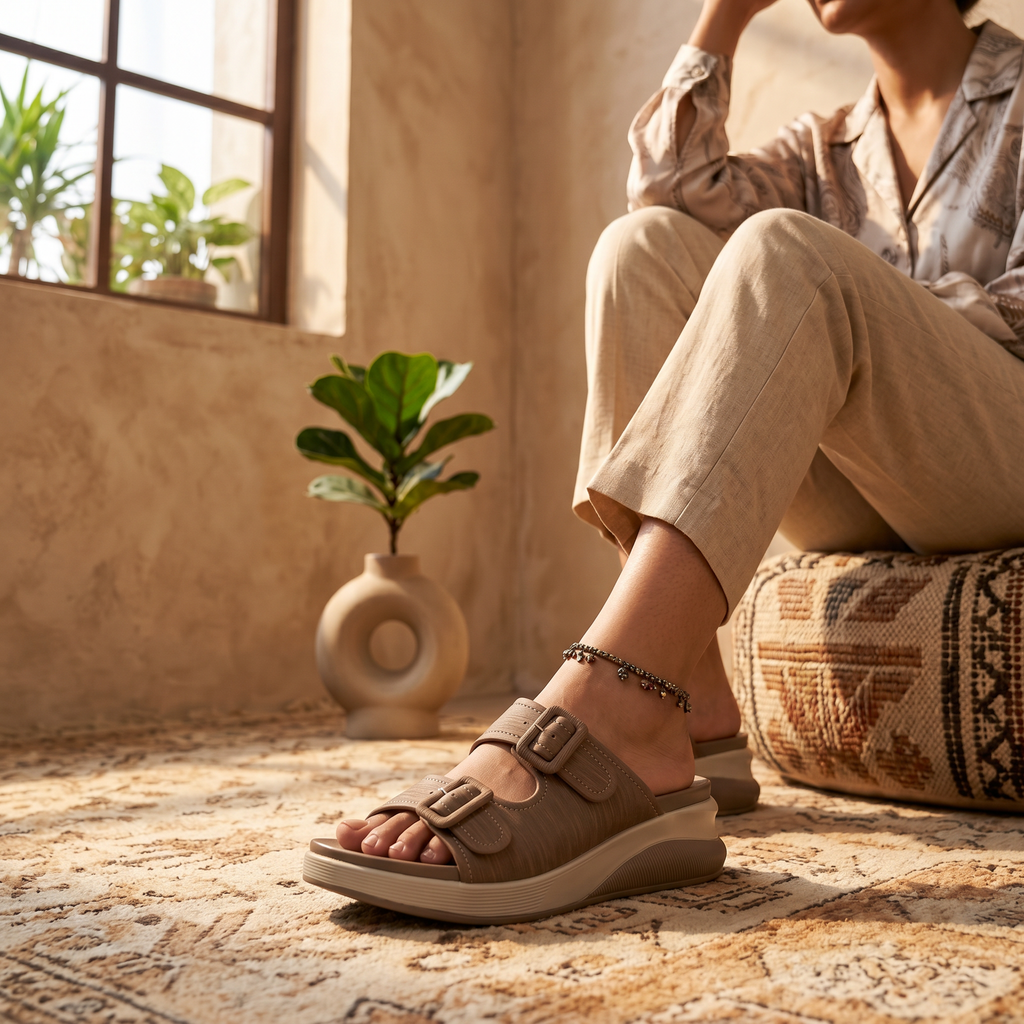 Casual Slipper Brown 0414014