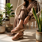 Casual Slipper Fawn 0414047