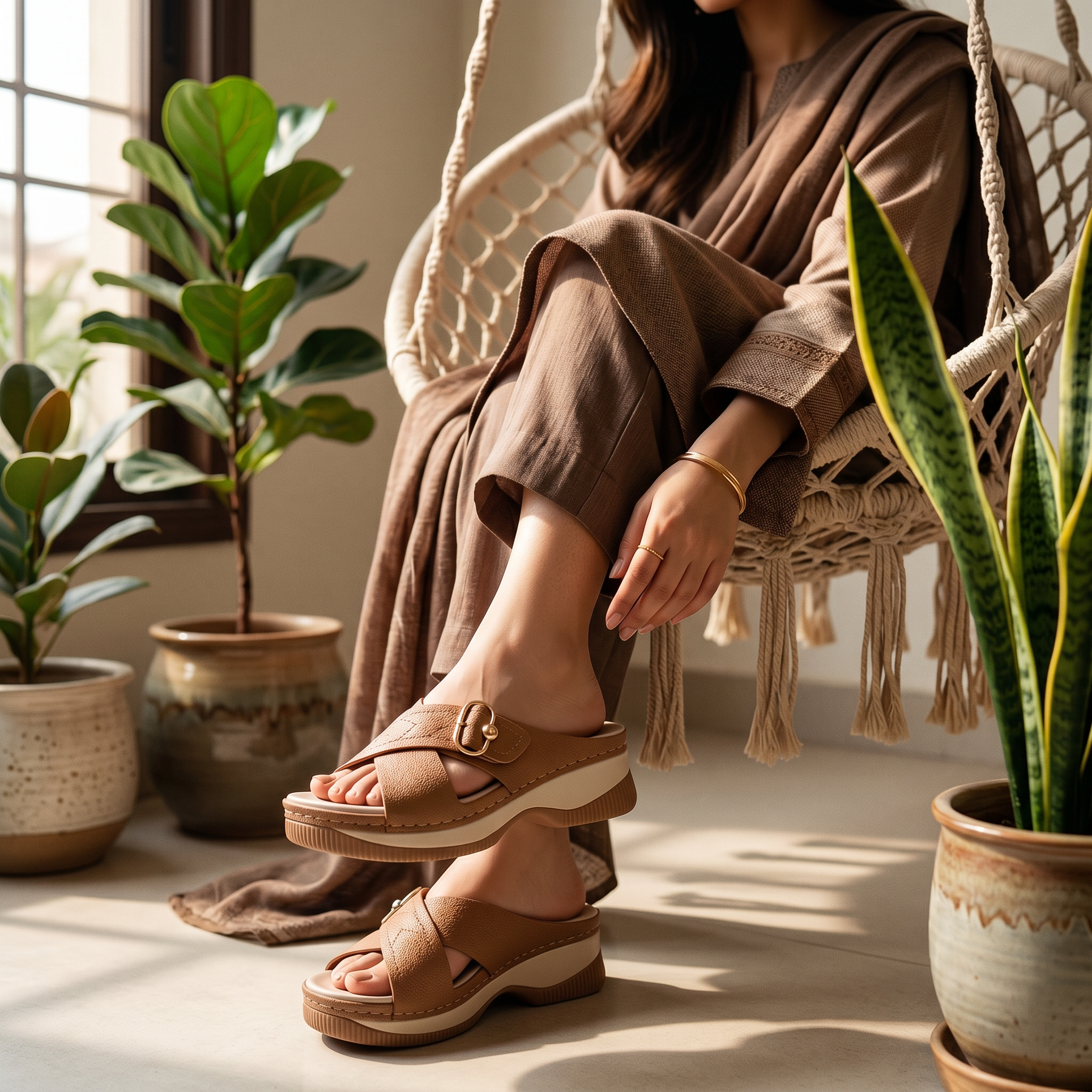 Casual Slipper Fawn 0414047