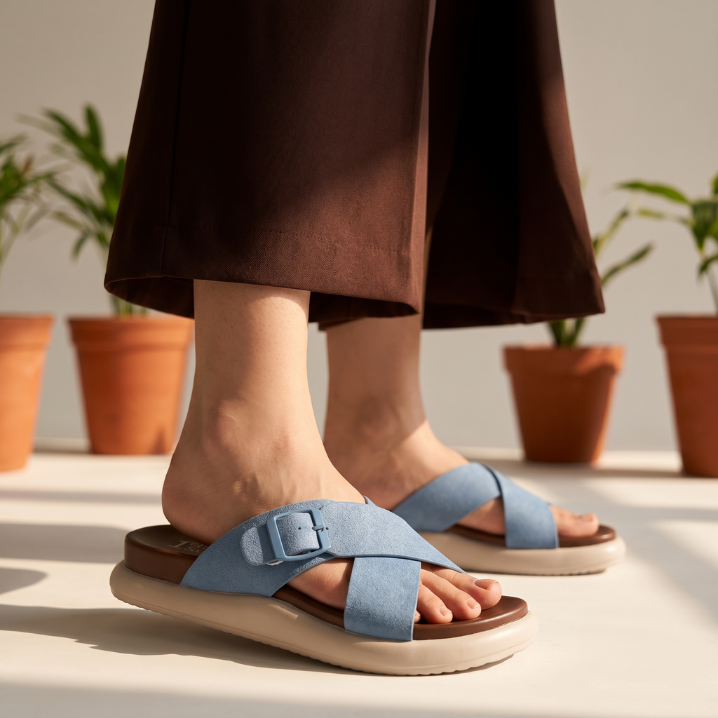 Casual Slipper Blue 0414064
