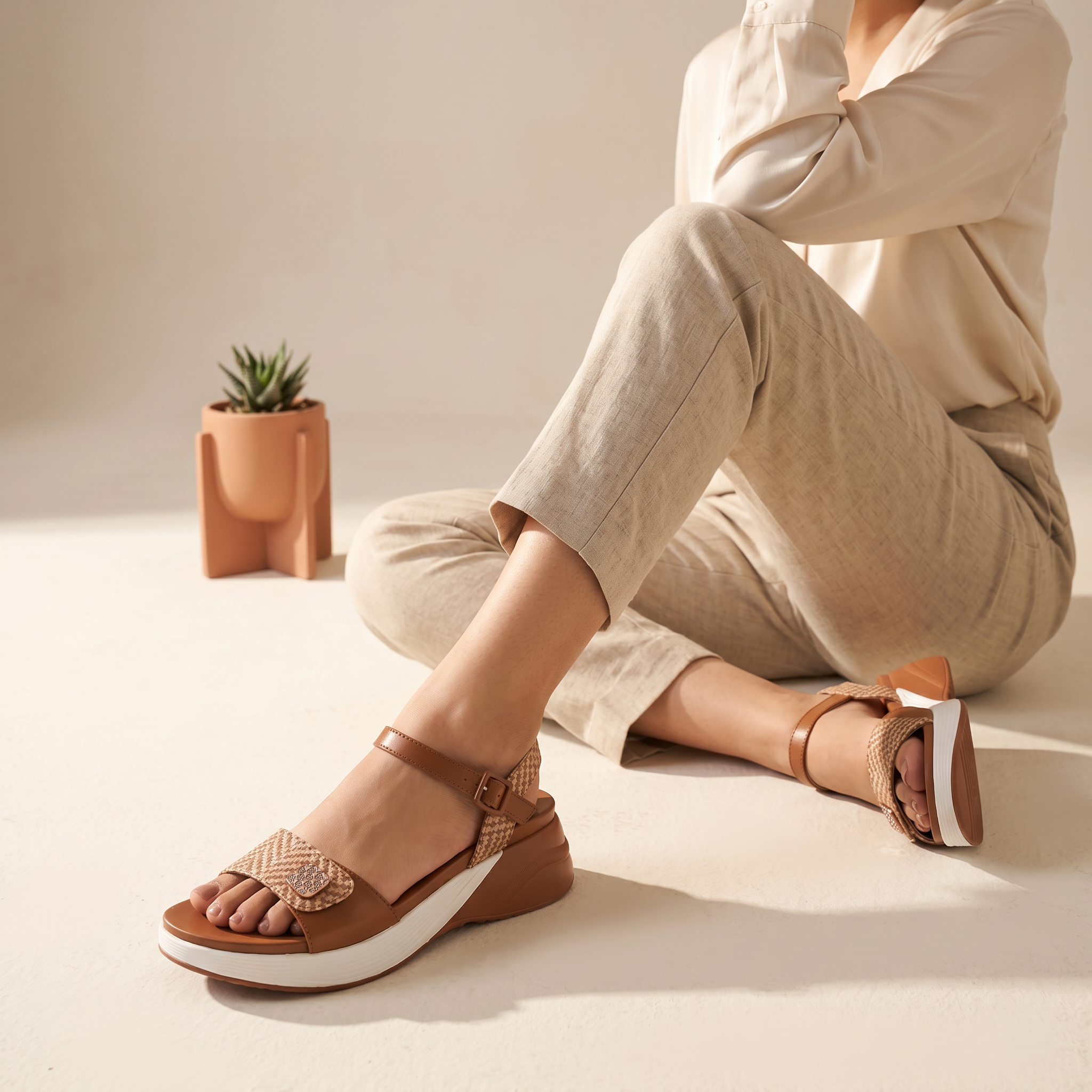 Casual Sandal Mustard 0421854