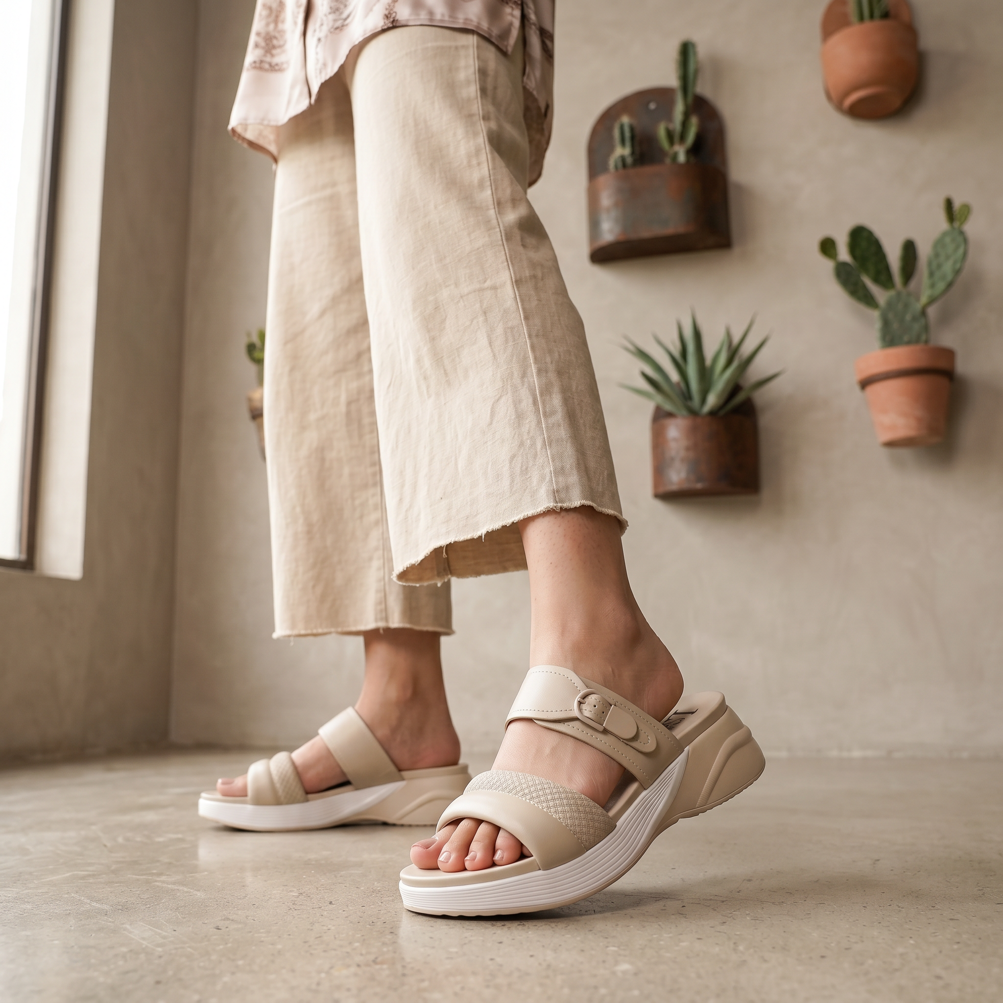 Casual Slipper Fawn 0414011