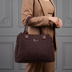 Casual Shoulder Bag Brown 0331756