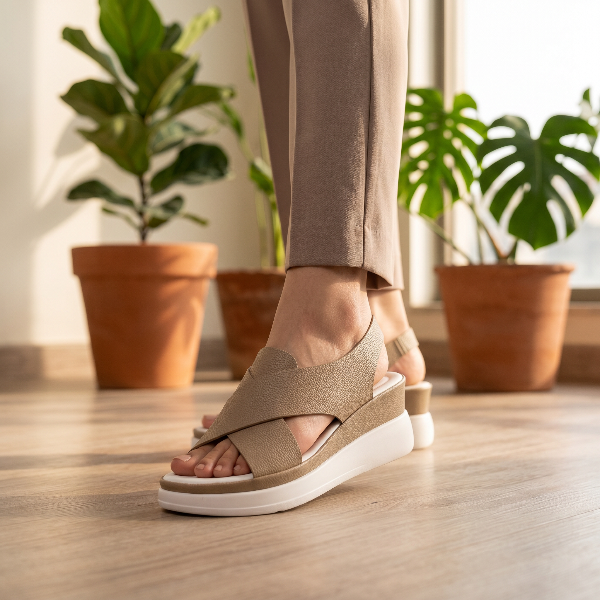 Casual Slipper Fawn 0421866