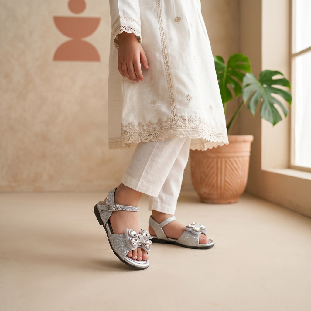 Baby Fancy Sandal Silver 0721208