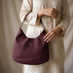 Casual Shoulder Bag Maroon 0331766