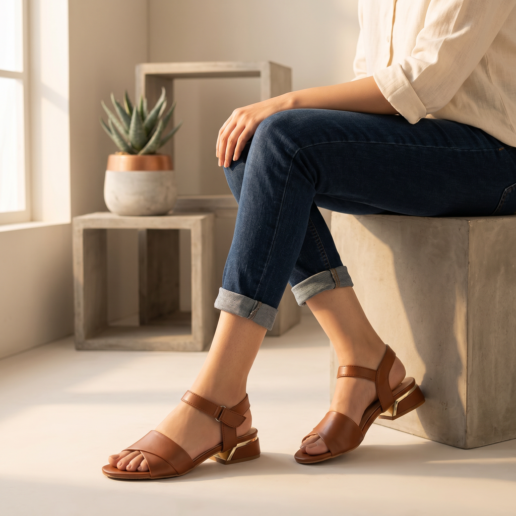 Casual Sandal Mustard 0421726