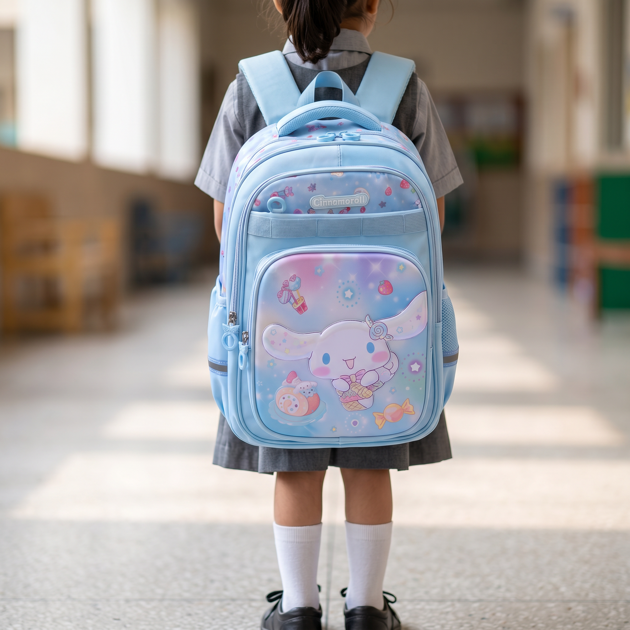 Turquoise Kids School Backpack 0820775