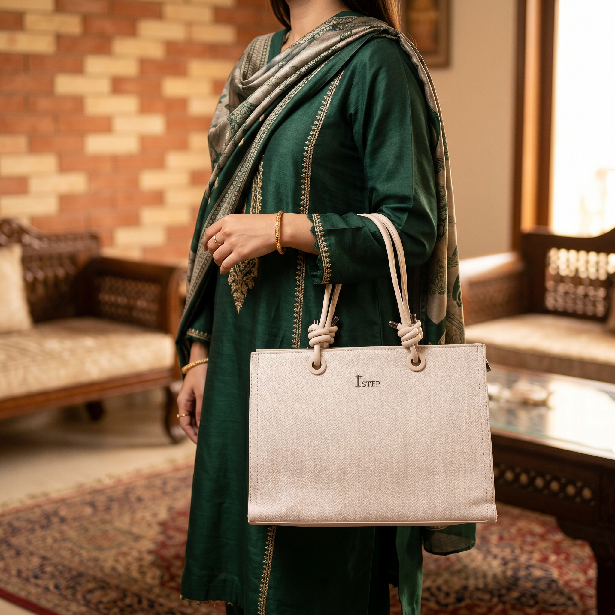 Casual Shoulder Bag Fawn 0331779
