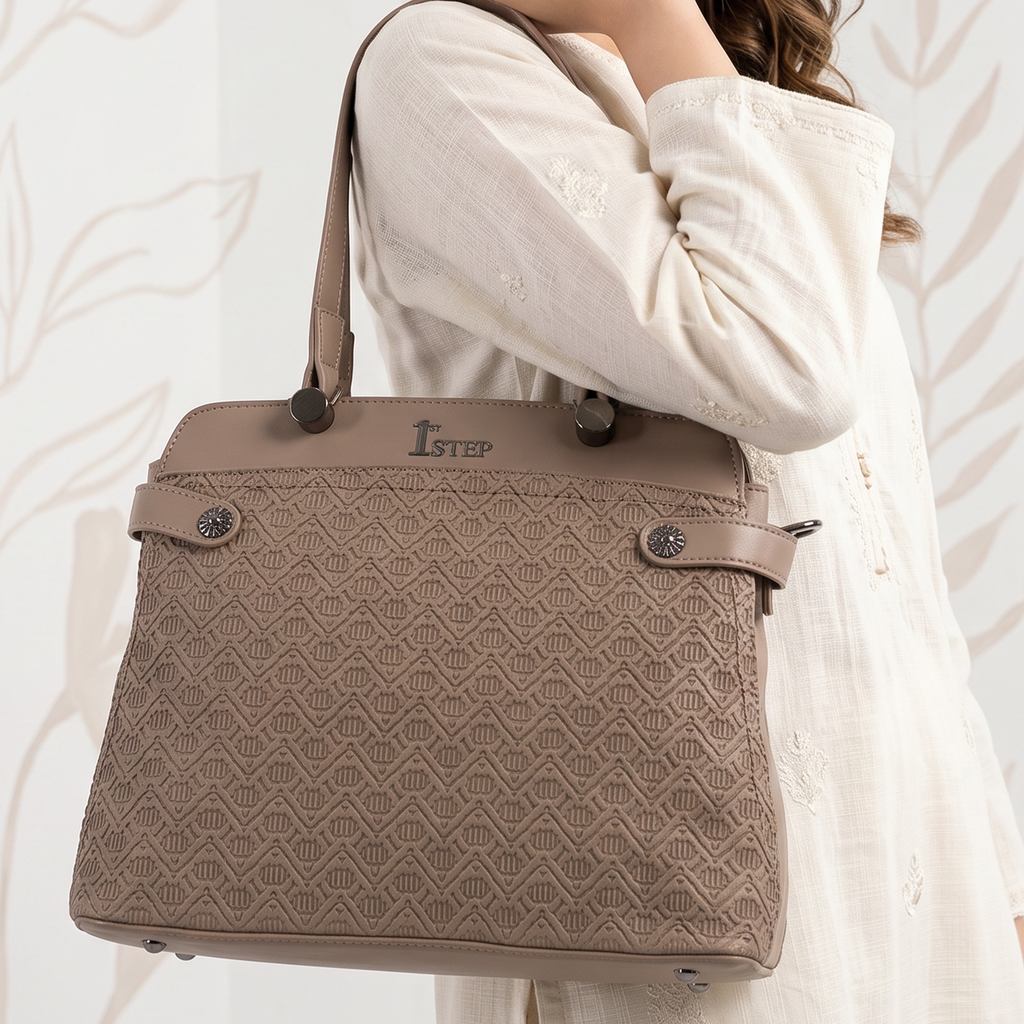 Casual Shoulder Bag Light Brown 0331763